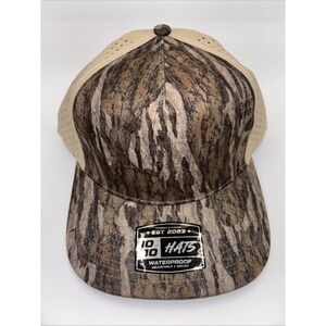 10/10 Hats Mossey Oak Bottom Land Five Panel Dry Lock Snapback